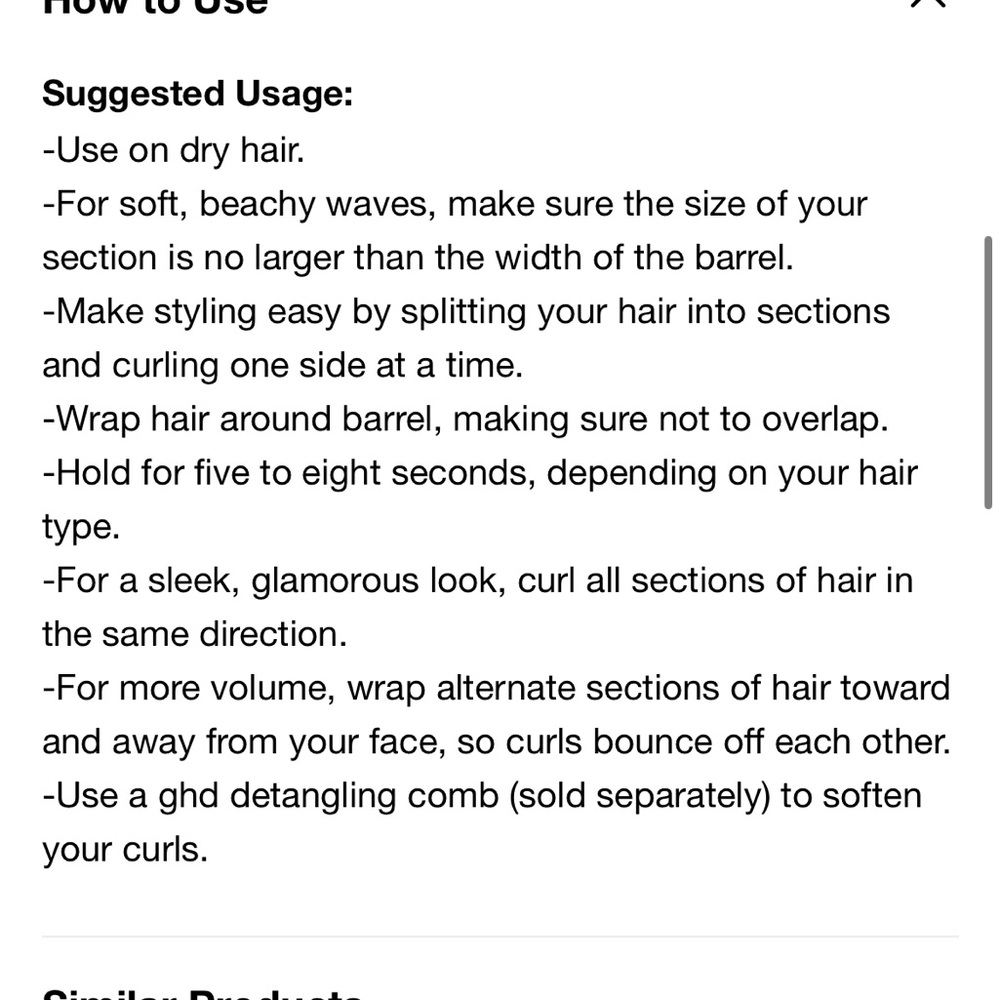 New In Box- GHD creative curl wand - Picture 10 of 13